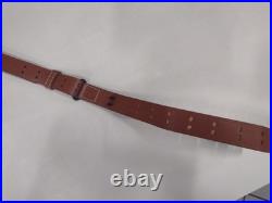 Reproduction RIA 1945 Springfield M1907 Rifle Leather Sling Military War Hunting