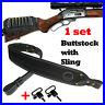 Rifle-Buttstock-and-Matching-Sling-Gun-Shell-Holder-Rifle-Strap-Leather-Canvas-01-rhow