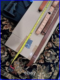 Rifle Leather Slings Lot of Three Quality Brands NWOTs