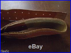 Rifle Sling Genuine Natural Leather
