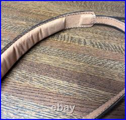 Rifle Sling Hand Tooled (Prison Made) Leather Western Design with Deer Adjustable