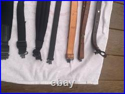 Rifle Sling Lot 9 Slings Leather- Nylon