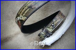 Rifle Sling, Seelye Leather Works, Camouflage Leather Rifle Sling, Made USA