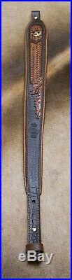 Rifle Sling, Seelye Leather Works, Hand tooled and carved in the USA, Ranger