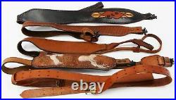 Rifle Slings Leather Camo Camouflage Canvas Padded Vintage Mixed Lot of 14