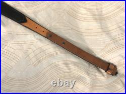 Rifle sportsman sling, leather sportsman sling, deer sling, strap, buck, hunt strap