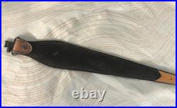Rifle sportsman sling, leather sportsman sling, deer sling, strap, buck, hunt strap
