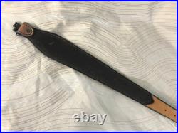 Rifle sportsman sling, leather sportsman sling, deer sling, strap, buck, hunt strap