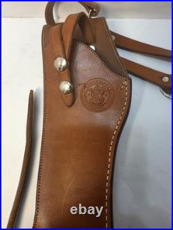 Rossi Ranch Gunleather Leather Holster Rig Ammo Loops shoulder strape Mares leg