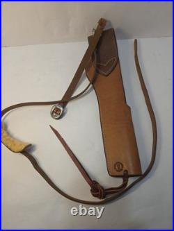 Rossi Ranch Gunleather Leather Holster Rig Ammo Loops shoulder strape Mares leg