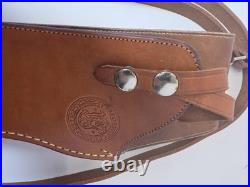 Rossi Ranch Gunleather Leather Holster Rig Ammo Loops shoulder strape Mares leg