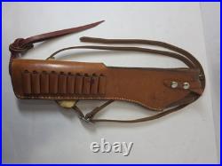 Rossi Ranch Gunleather Leather Holster Rig Ammo Loops shoulder strape Mares leg