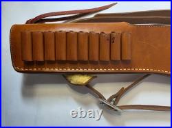 Rossi Ranch Gunleather Leather Holster Rig Ammo Loops shoulder strape Mares leg
