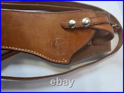 Rossi Ranch Gunleather Leather Holster Rig Ammo Loops shoulder strape Mares leg