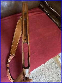 Ruger 10 22 stock wood First Issue With Leather Sling