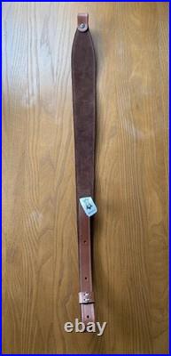 Ruger Leather Cobra Sling Brown Embossed By Levy's Leather M77 10/22 Mini 14 PC9