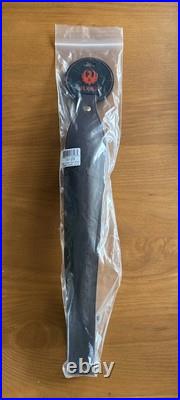 Ruger Leather Cobra Sling Dark Brown Padded Embossed M77 10/22 Mini 14 PC9 OEM