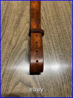 SAVAGE 22 Custom Leather Rifle Sling Hand Tooled And Made in the USA