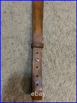 SAVAGE Custom Leather Rifle Sling Hand Tooled And Made in the USA