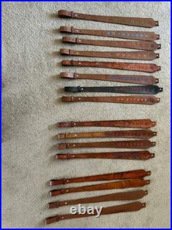 SAVAGE Custom Leather Rifle Sling Hand Tooled And Made in the USA