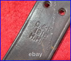 Scarce Original WW1 US M1907 Sling For 03 Springfield or M1917- G&K 1918