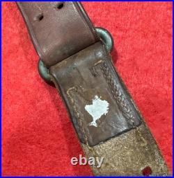 Scarce Original WW1 US M1907 Sling For 03 Springfield or M1917- G&K 1918