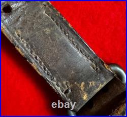 Scarce Original WW1 US M1907 Sling For 03 Springfield or M1917- H&P 1918