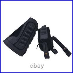 Set of Leather Gun Buttstock with Ammo Carry Sling for. 22MAG. 30-30 12GA. 30-06