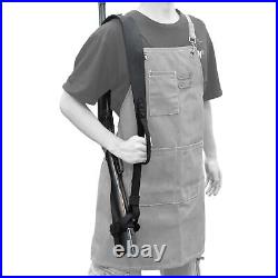 Set of Leather Rifle No Drill Harnessed Butt Holder, Sling Ring, Carry Sling