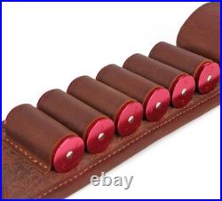 Shotgun 12 Gauge Ammo Shell Holder Bandolier Gun Shoulder Strap Sling (Swivels)