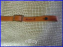 Special Marlin Factory Leather Sling withHorse & Rider, 336,39A & 1894, NOS