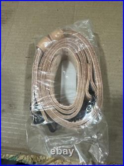 Springfield Armory Adjustable Tan Leather Rifle Sling NEW