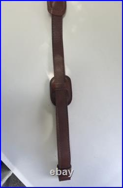 Stalker Deer Padded Leather Rifle Sling With Suede Backing