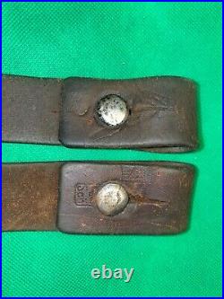 Swiss Vetterli / Early Schmidt Rubin Rifle Leather Sling-original