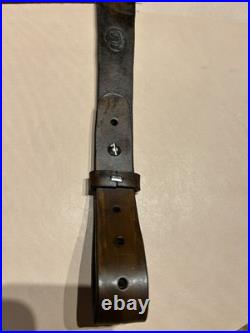 TIKKA # 2 Custom Leather Rifle Sling Hand Tooled and Handmade in the USA