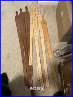 TIKKA Custom Leather Rifle Sling Hand Tooled And Made in the USA