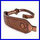 TOURBON-Hunting-Leather-Rifle-Sling-Gun-Carry-Strap-Shooting-Finger-Rest-Adjust-01-wqam