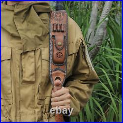 TOURBON Hunting Shooting Gun Sling Strap Swivels Ammo Holder-Multiple Choices