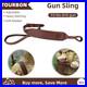 TOURBON-Leather-NO-Drill-Rifle-Sling-Muzzleload-Mount-No-Swivels-Need-Gun-Strap-01-bi