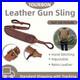 TOURBON-Leather-No-Drill-Rifle-Sling-Adjustable-Strap-Non-Swivel-Shotgun-Sling-01-en