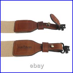 TOURBON Shooting Range Rifle Shotgun Sling with Swivels Screws Stud gun Strap