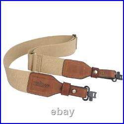 TOURBON Shooting Range Rifle Shotgun Sling with Swivels Screws Stud gun Strap