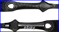 TOURBON Vintage Leather Rifle Sling with or Without Swivels Hunting Gun Strap fo