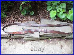 TRAPDOOR & KRAG LEATHER SLING WITH MARKINGS 69 ½ inches