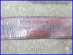 TRAPDOOR & KRAG LEATHER SLING WITH MARKINGS 69 ½ inches
