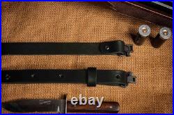The Hunter -1 Wide Leather Rifle Sling for Rifles and Shotguns