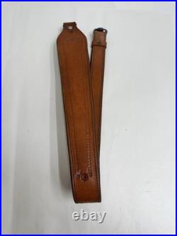 Tombstone saddlery san pedro sling brown leather vintage floral tooled