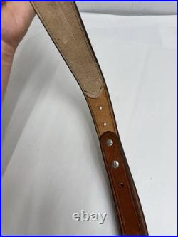 Tombstone saddlery san pedro sling brown leather vintage floral tooled