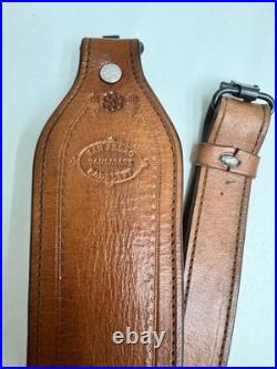 Tombstone saddlery san pedro sling brown leather vintage floral tooled
