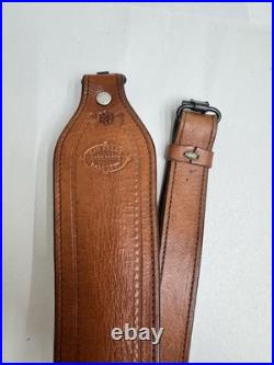 Tombstone saddlery san pedro sling brown leather vintage floral tooled